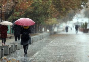 رگبار باران و رعد و برق در ۶ استان