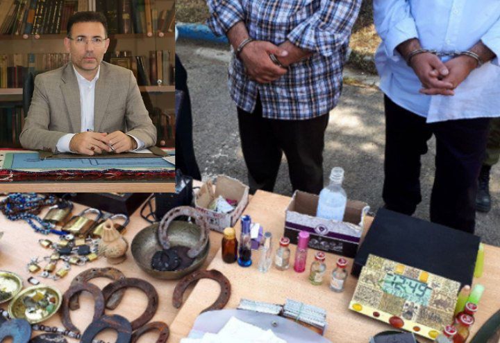 دو رمال و دعانويس  حرفه ای اسکو در چنگال قانون