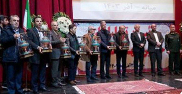 آیین تجلیل از خیرین انجمن خیریه مهرانه میانه