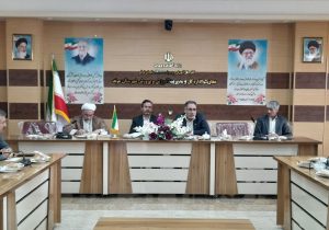 جلسه هماهنگی احداث پارک لجستیک و تیر پارک مرکز تبادل کالا در بخش کشکسرای توسط سرمایه گذار به ریاست زاهد محمود