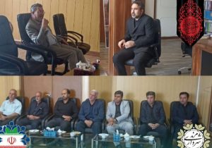 دیدار شهردار و اعضای شورای اسلامی شهر مرند با مسئولان قضایی این شهرستان،