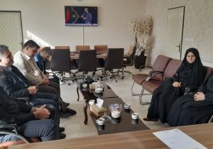 دیدار علمدار، مدیر کل کانون پرورش فکری کودکان و نوجوانان استان آذربایجان شرقی، با معاون استاندار و فرماندار شهرستان ویژه مرند