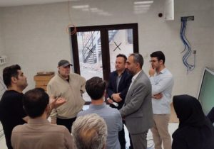 بازدید ریاست دانشگاه علوم پزشکی تبریز و هیات همراه  از طرح های عمرانی در دست اجرا حوزه درمان | باخیش خبر