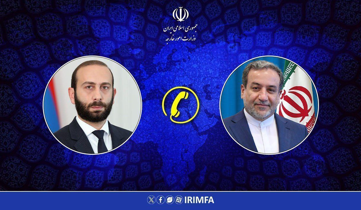 عراقچی خطاب به همتای ارمنی: در هر تصمیمی باید احترام به حاکمیت ملی کشورها کاملا رعایت شود